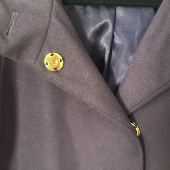 Tahari Purple Cape Jacket with Flared Sleeves - Picture 3 of 4